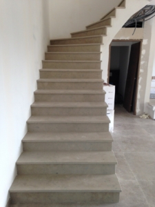 escalier en Atlantic Grey