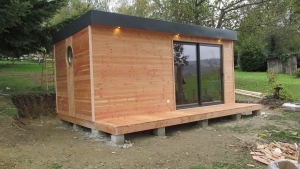 studio de jardin avec sanitaires et kitchenette