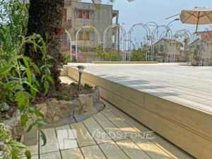 Terrasse bois en Accoya