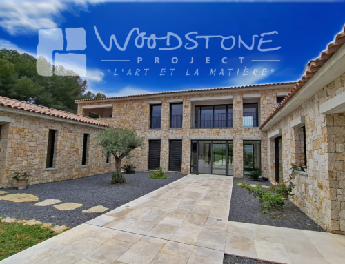 Réalisation d’un habillage de façade en parements pierre « Bastide »